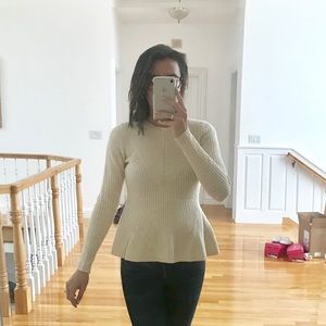 Brand new Ann Taylor peplum sweater
